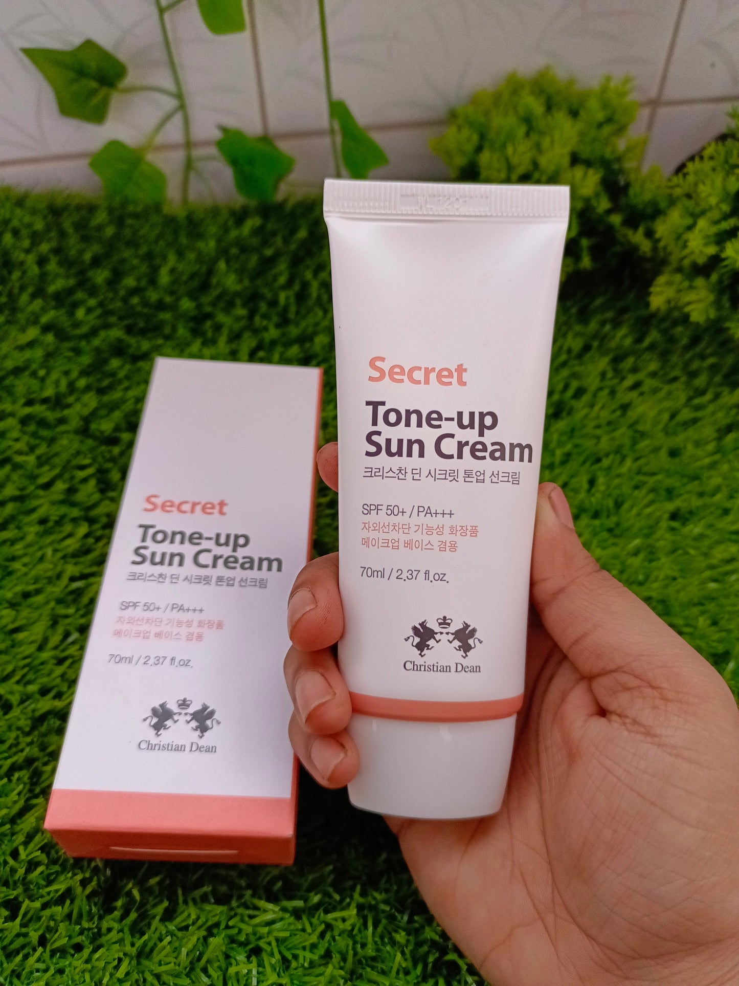 CHRISTIAN DEAN SECRET TONE UP SUN CREAM 70ML