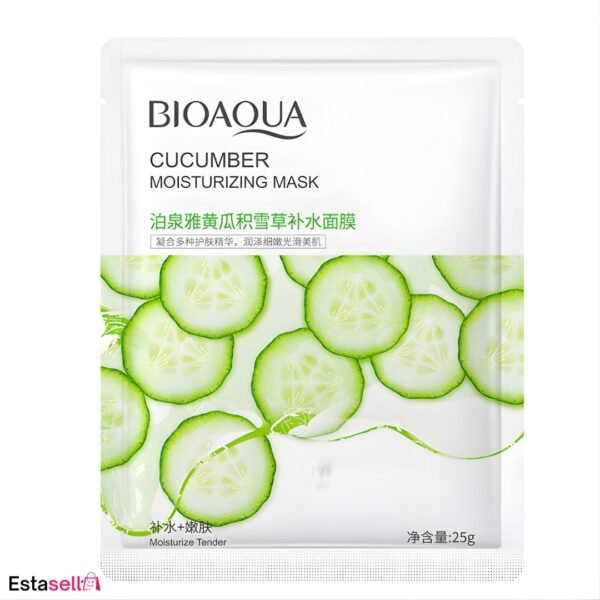 BIOAQUA Cucumber Moisturizing Sheet Mask 25g